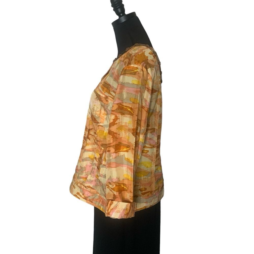 Pendleton Button Down Shacket Watercolor Silk Siz… - image 7